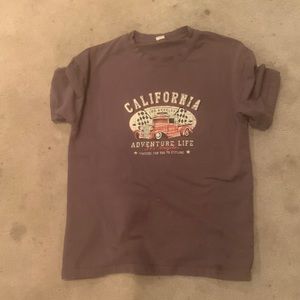 California baggy tee shirt-shien